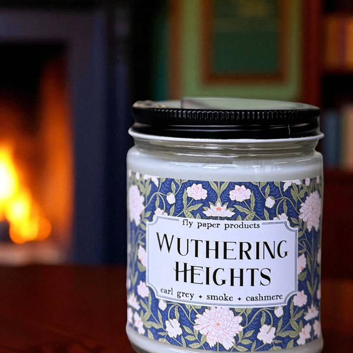 Fly Paper Products - Wholesale Jar/Filled Candle - Wuthering Heights Classic William Morris Collection Candle 6