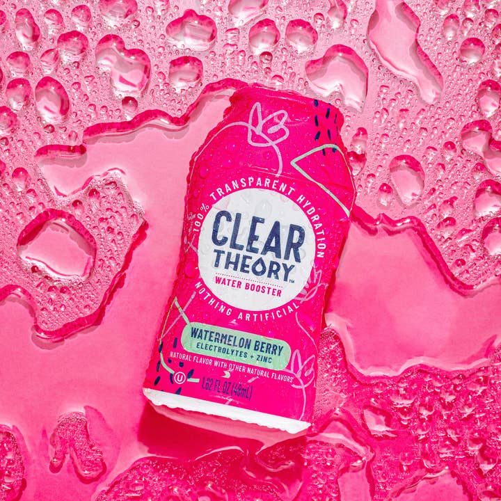 Clear Theory - Wholesale Flavoured/infused water (non-carbonated) - Clear Theory Watermelon Berry Liquid Water Enhancer 12 count5
