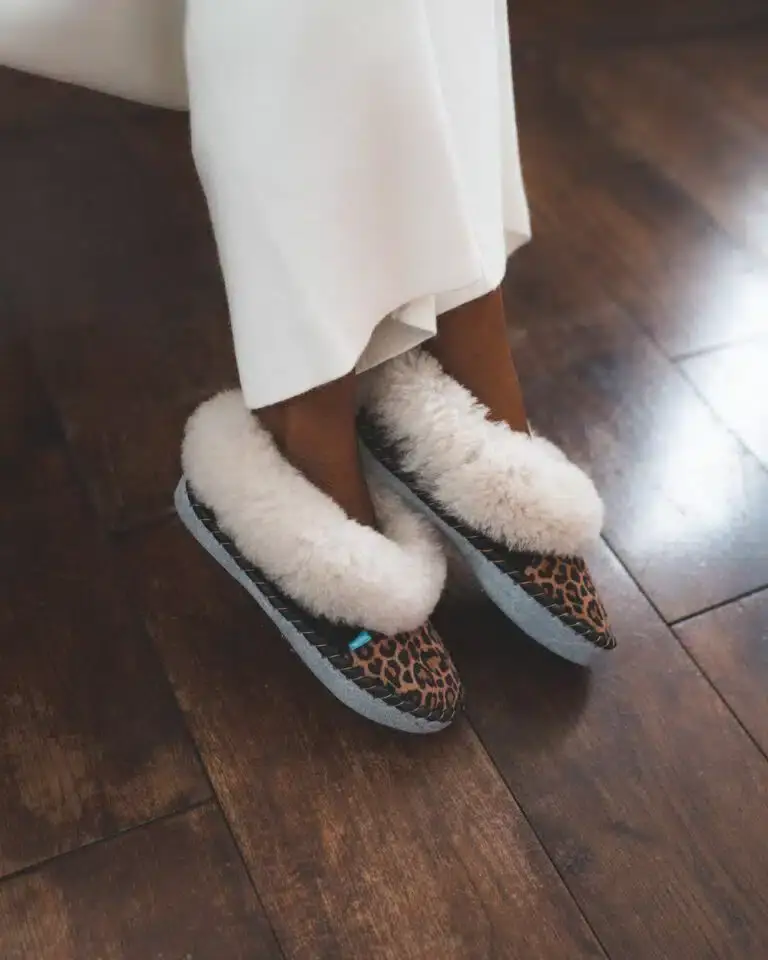 Sheepers - Venta al por mayor Zapatillas para casa - Mujer - Las zapatillas Leopard Sheepers14