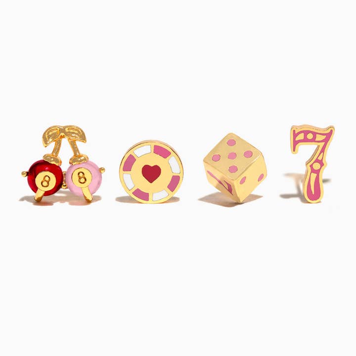 Set Feeling Lucky Stud pour la vente par Girls Crew