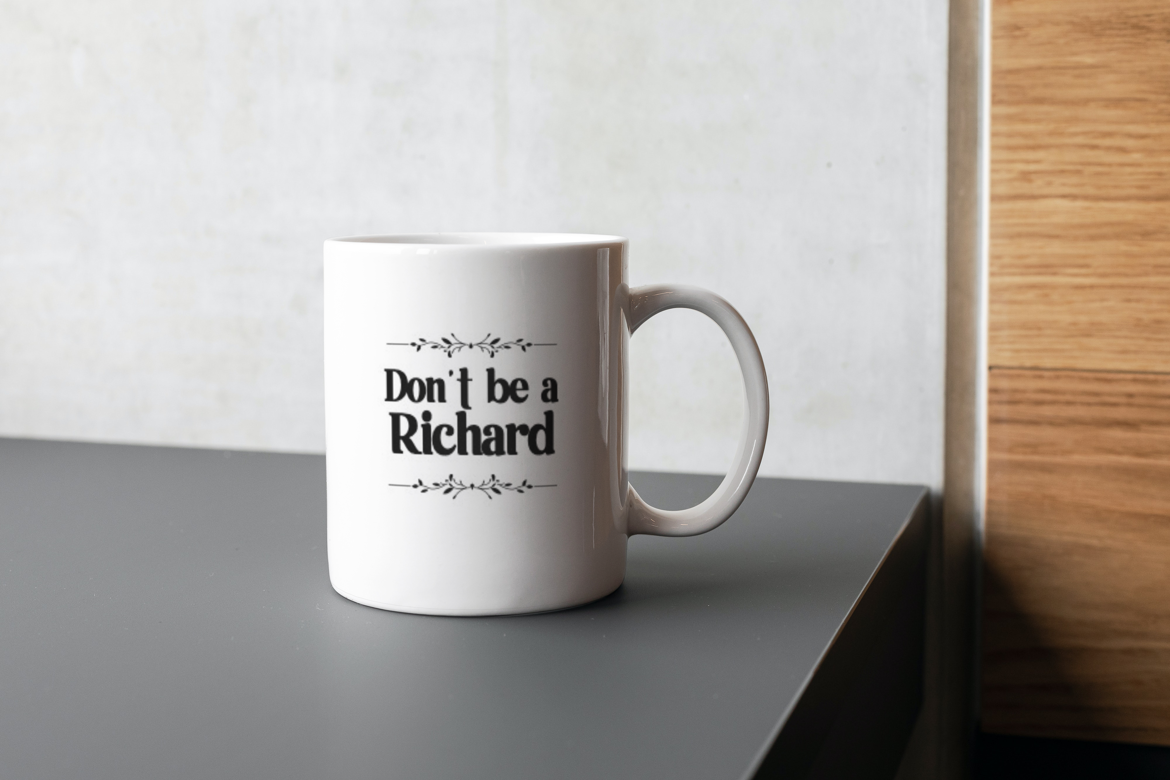 Pippa & Ky - Wholesale Coffee Mug - Don't Be A Richard Mug0