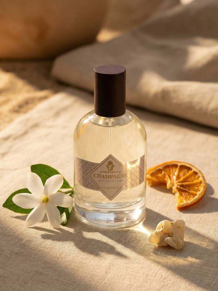 Champagne Eau de Parfum voor wholesale door Oneness Living