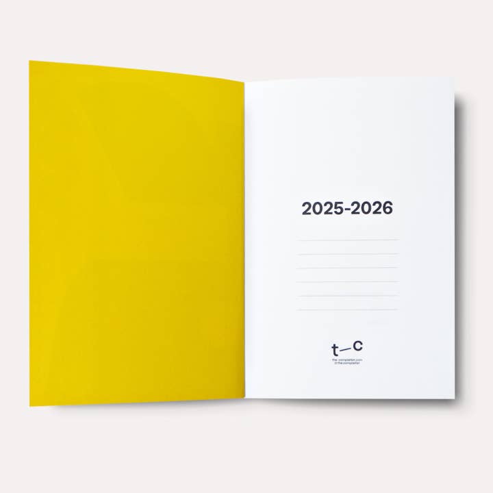 The Completist - Wholesale Planner - Ellipse 2025-2026 Academic Weekly Planner Book