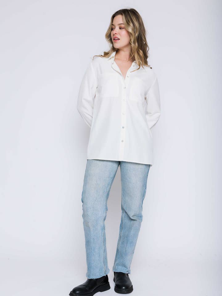 Nora-Camisa Abotonada Oversize para venta al por mayor de ORB