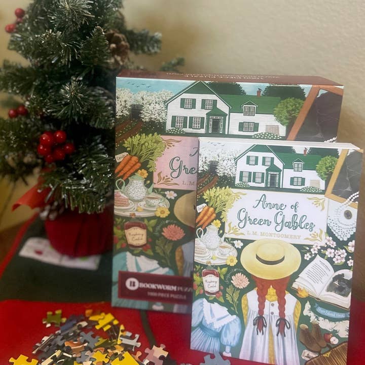 Bookworm Puzzle - Wholesale Puzzle - Adult - ANNE OF GREEN GABLES - 1000 PIECE Puzzle & Book Set5