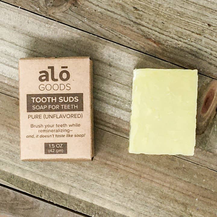 Tooth Suds Toothbrushing Soap - Pure (unflavored) for wholesale by Alo Goods