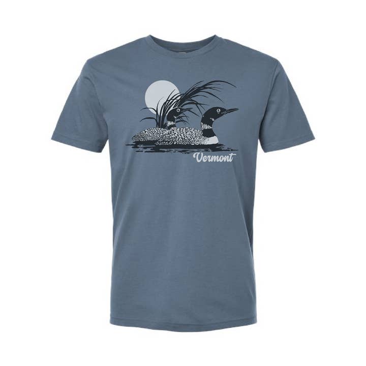 Vintage Inspired Loon Unisex Tee for wholesale by New Duds
