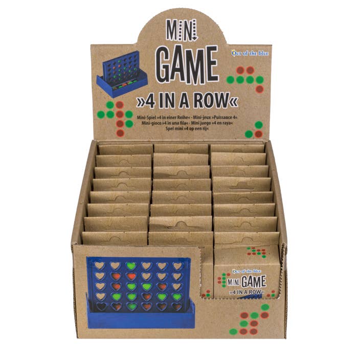 Out of the blue KG - Wholesale Board Game - Mini-Games, Four in a row,1