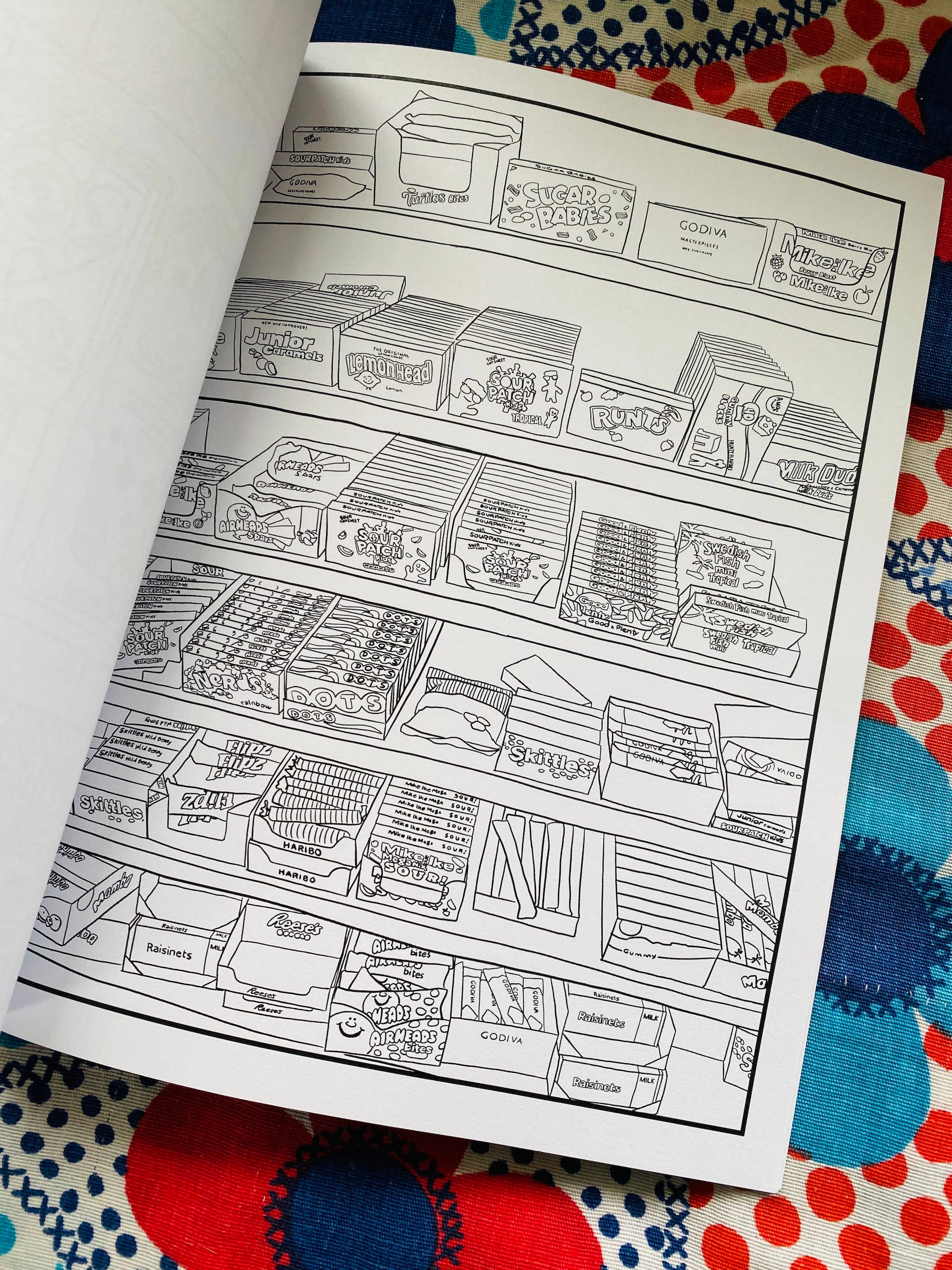 UNDERDOG NATION - Wholesale Coloring & Activity Book - Adult - The Color of Sugar - A Coloring Book for Candy Lovers7