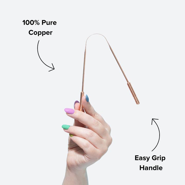 Keeko Australia - Wholesale Tongue scraper - Premium Copper Tongue Cleaner1