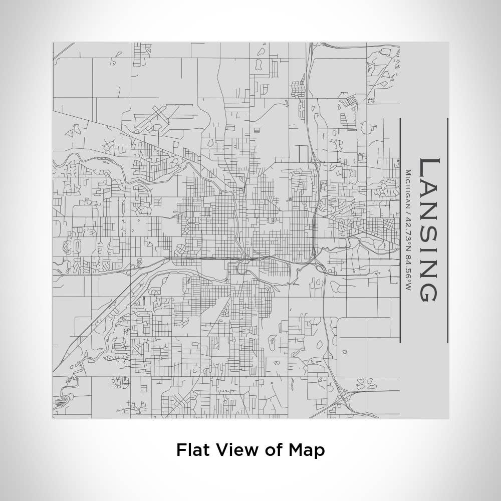 JACE.design - Wholesale Insulated Mug/Tumbler - Lansing MI Map Tumbler1