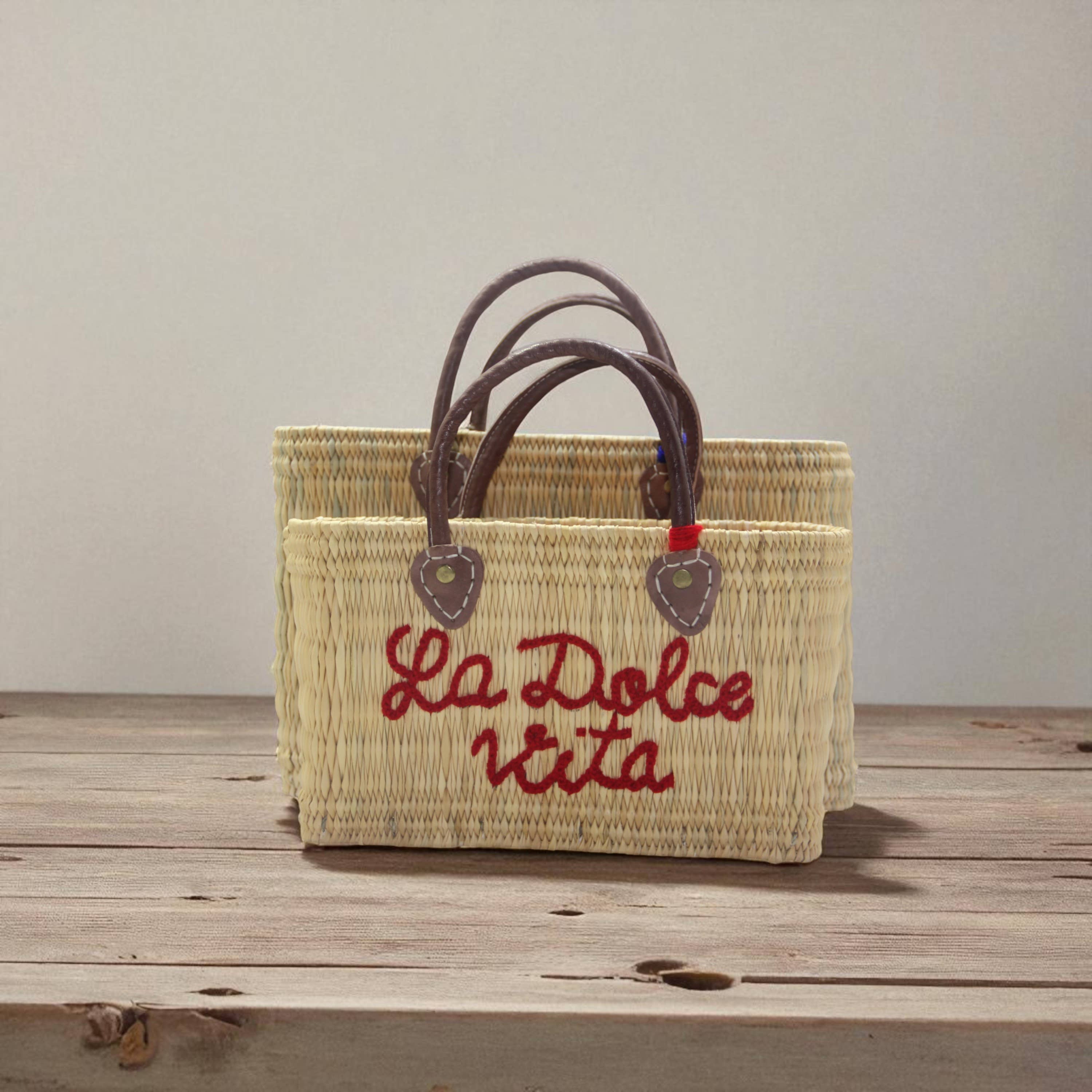 MOROHANDS - Wholesale Beach Bag -  Custom Small Leather Handbag, Personalized Embroidered Name13