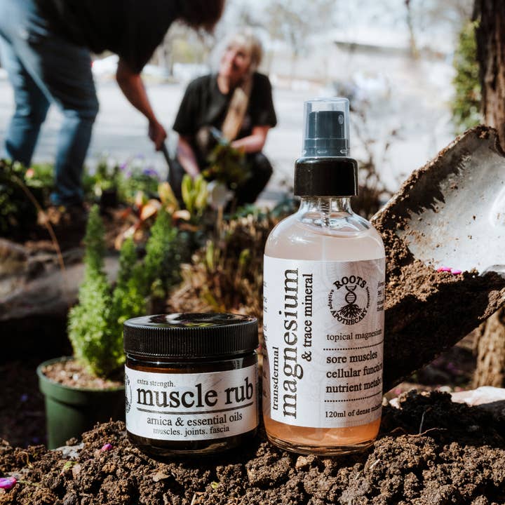 Roots Apothecary - Wholesale Pain Relief Spray/Cream - magnesium spray.