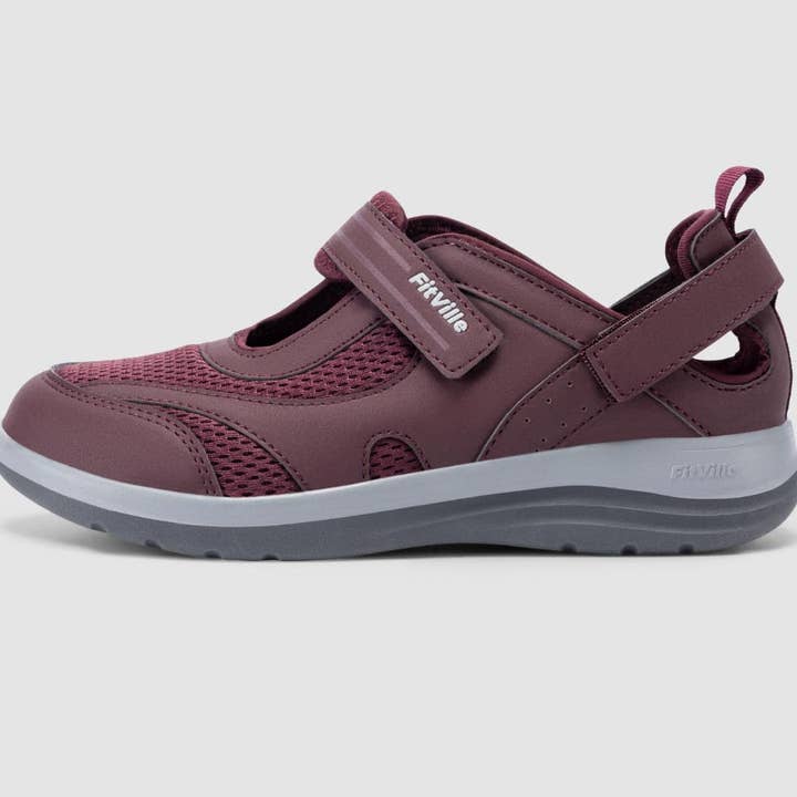 FitVille Damen FlexiWalk Mary Jane Sandale V1 für den Großhandel von FitVille