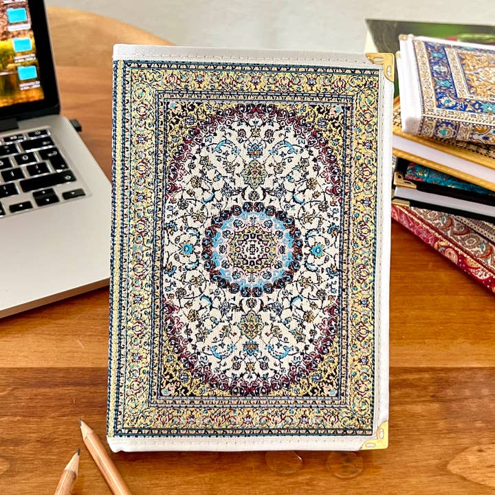 Large Notebook, Boho Journal, Carpet Design Notebook for wholesale by Umays Boho