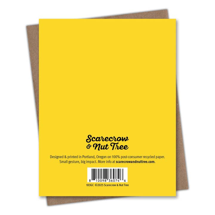 Scarecrow & Nut Tree - Wholesale Love Card - Hot Ramen Love Card2