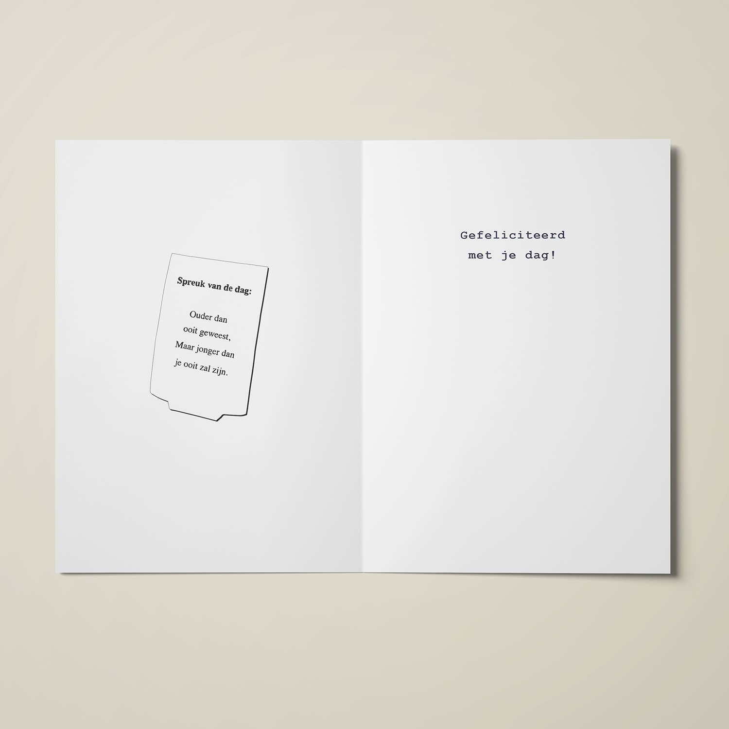 Zirla - Vendita all'ingrosso Biglietti di auguri - Gij Jarig1