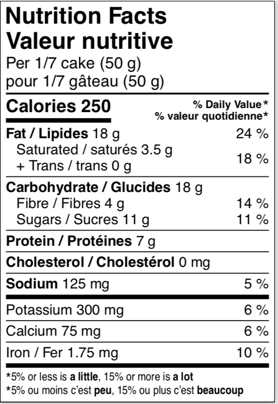 Konscious Kitchen Inc - Wholesale Cookie - Paleo Vegan Banana Bread - 350 grams3