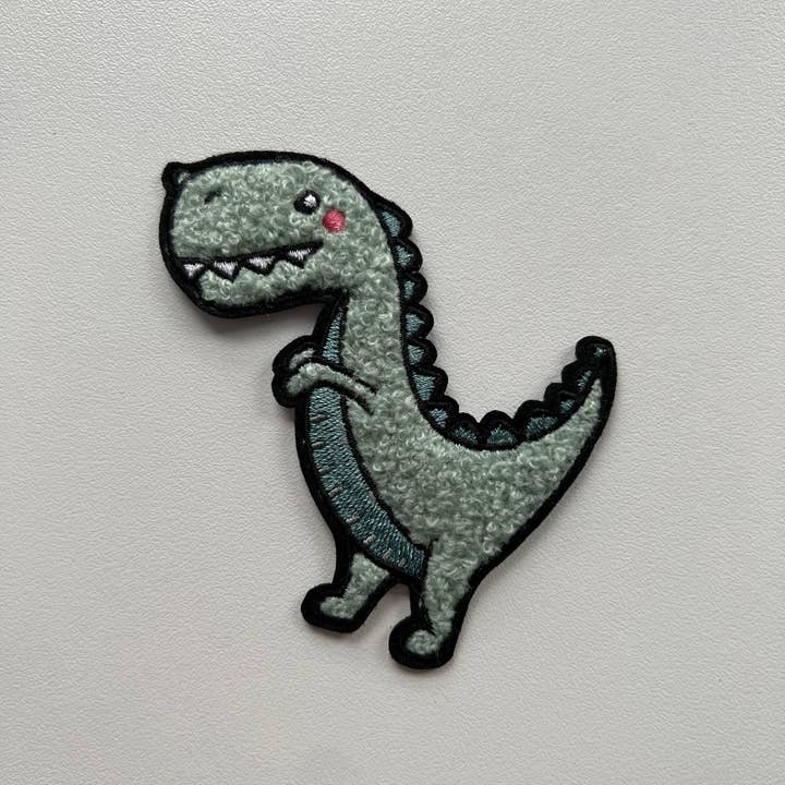 TINY YOU - Wholesale Patch - Tyrannosaurs Chenille Patch - Iron on - Sew on - Transfer9