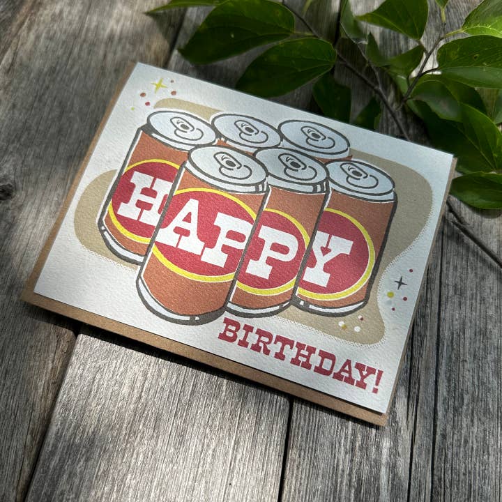 Bryan Spear Studio - Wholesale Birthday Card - Happy Birthday Card - Six Pack1