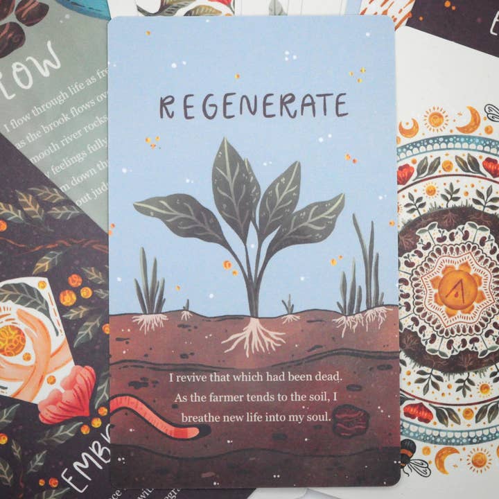 Trace Femcare, Inc. - Wholesale Tarot Cards - Kinship Affirmation Card Deck, Limited Edition3