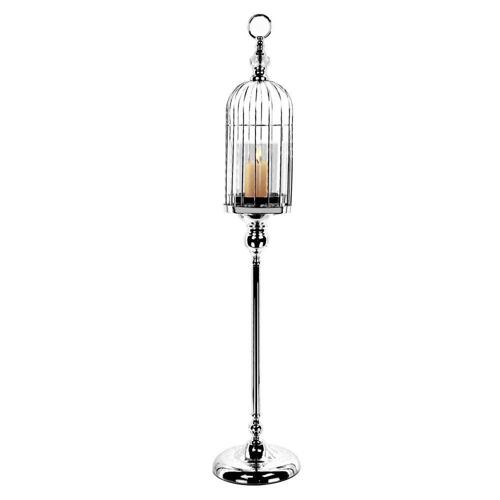 Galore Home - Wholesale Candle Holder - SALE | 36" Tall Metal Birdcage Candle Stand Candle Holder8