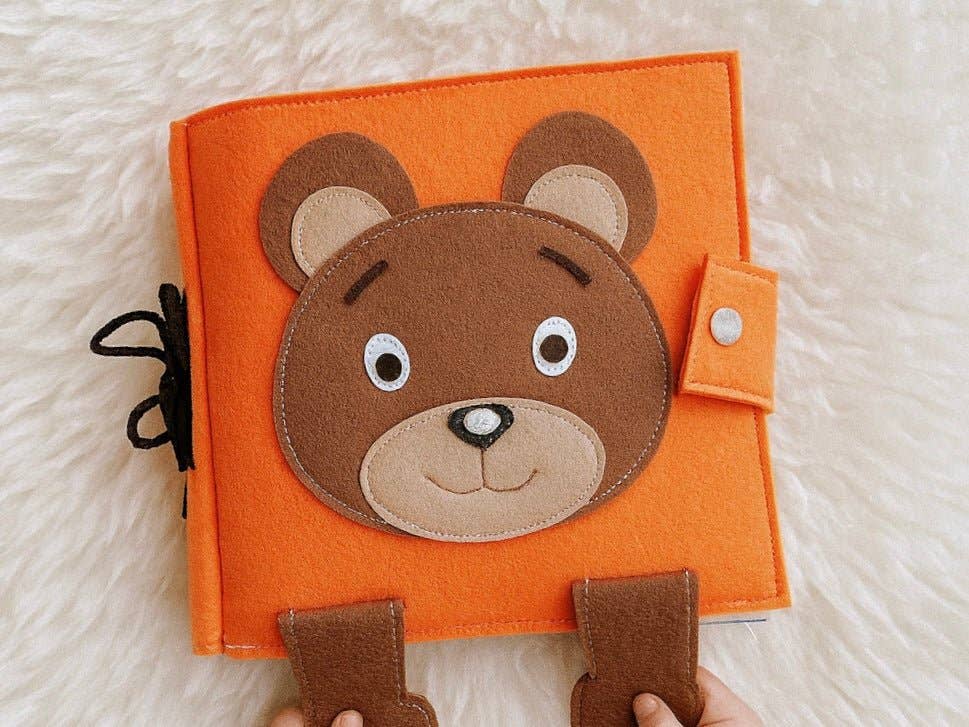 Wondertivity - Wholesale Preschool Book (3-5) - Busy Bear - My First Busy Book10