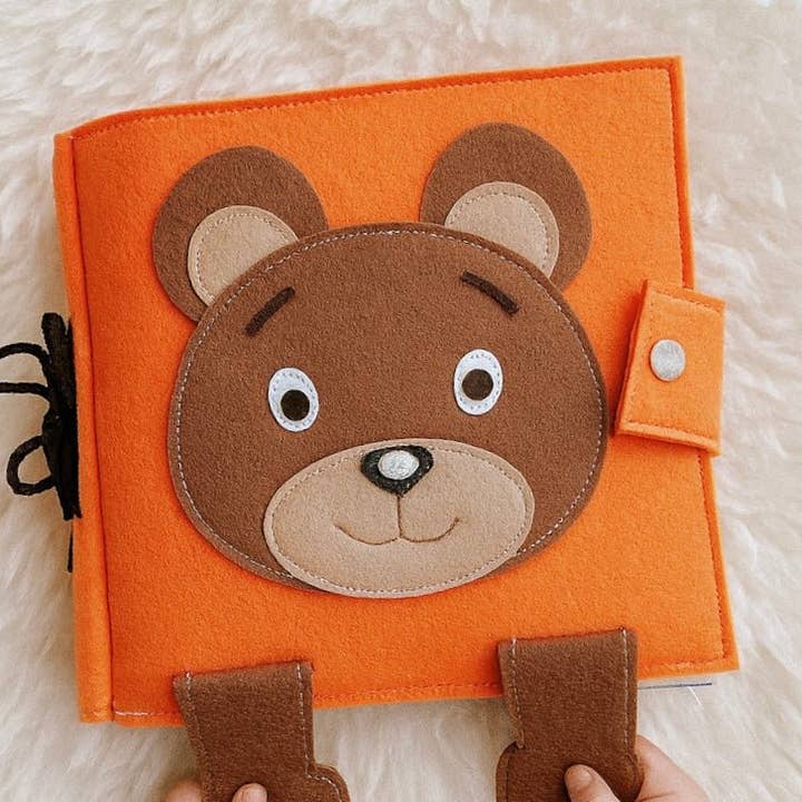 Wondertivity - Wholesale Preschool Book (3-5) - Busy Bear - My First Busy Book10