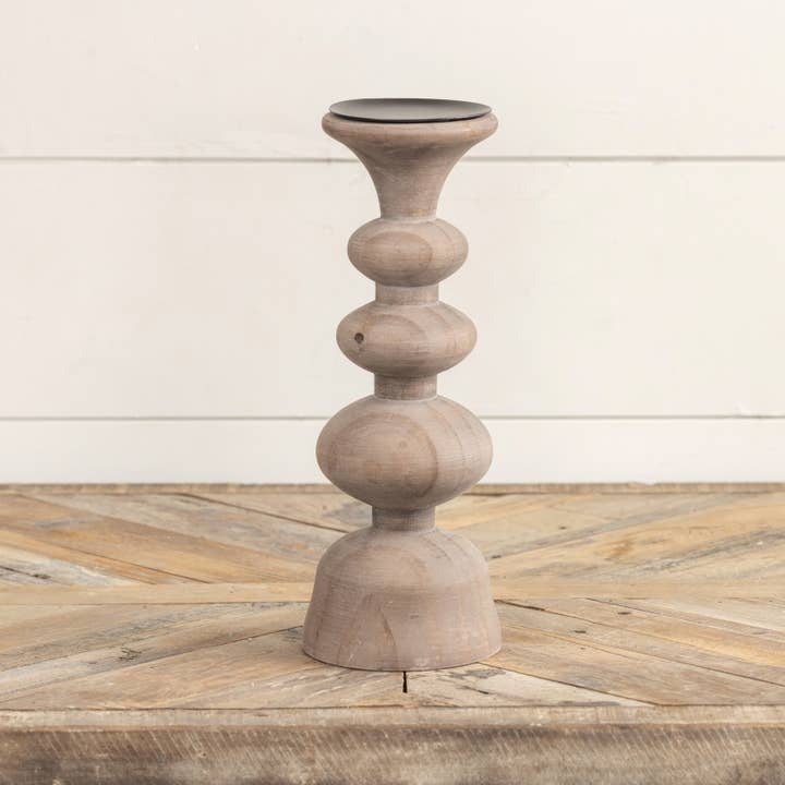 Ragon House - Wholesale Candle Holder - 12" SERENITY PILLAR CANDLE HOLDER3