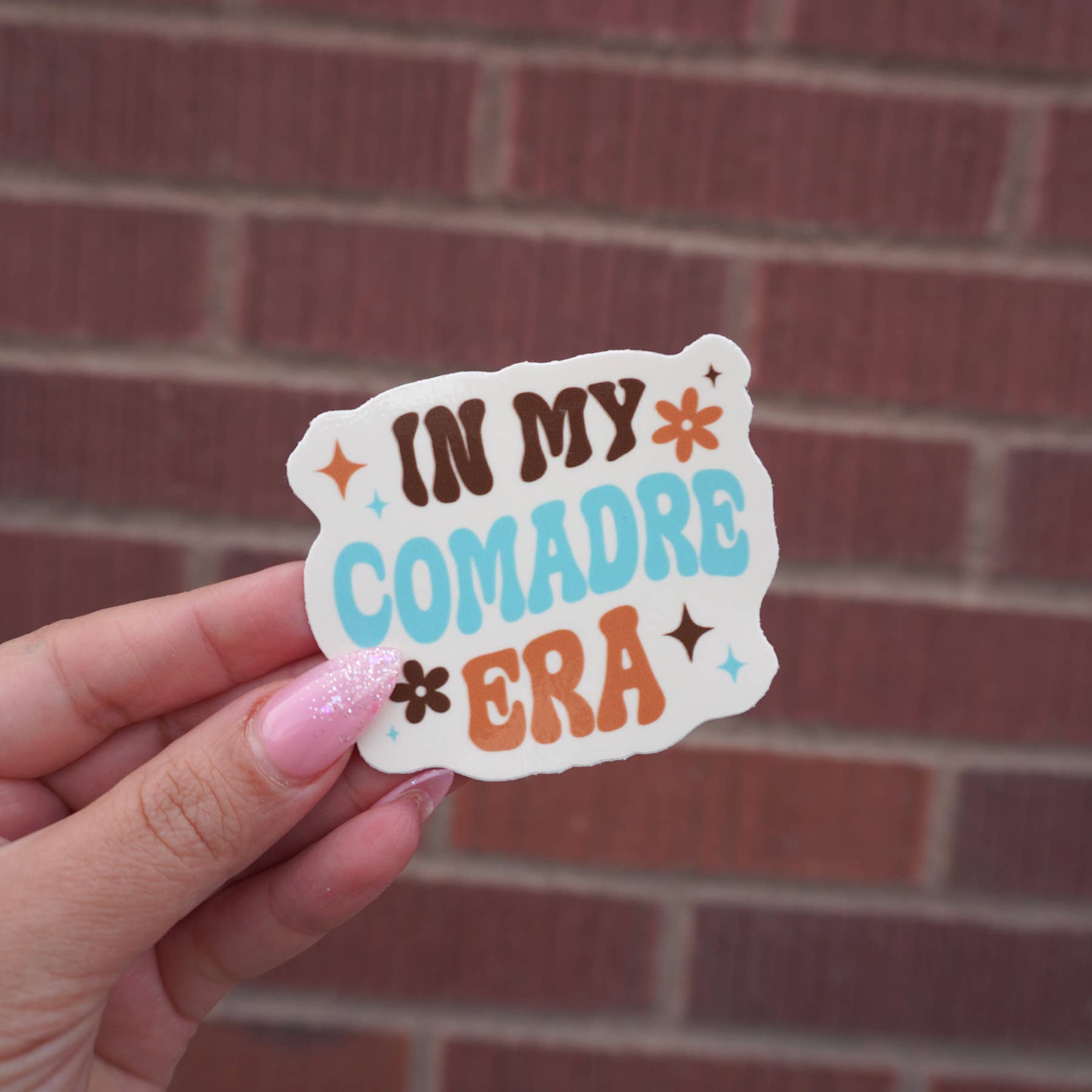Erica Alfaro Designs - Wholesale Sticker - In My Comadre Era Vinyl Sticker2