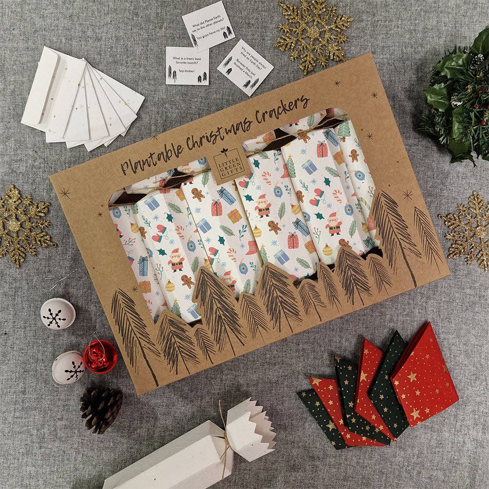 Little Green Gifts – wholesale Christmas decoration – Christmas Crackers - Box of 6 - (TU-6)2
