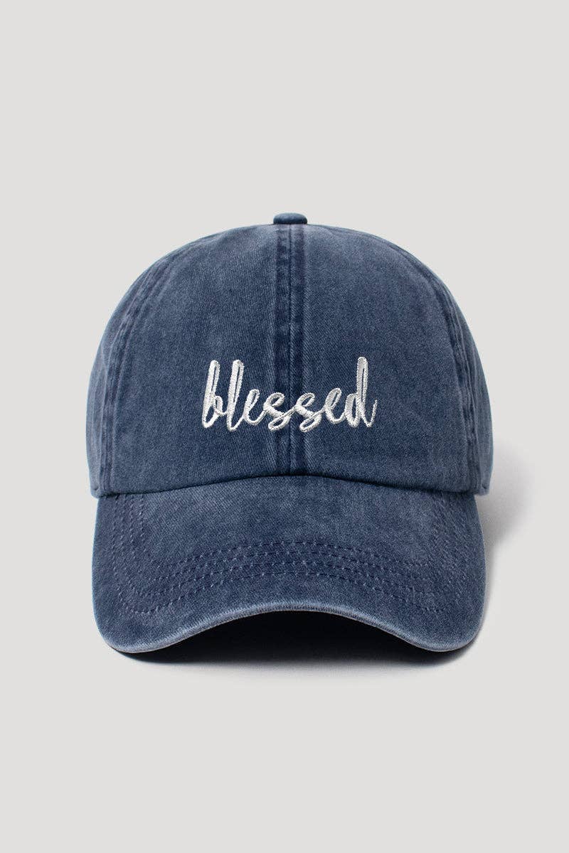 David And Young - Wholesale Baseball Cap - Women's - Blessed Embroidery Baseball Caps3
