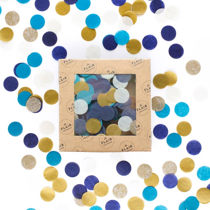 Indigo Eco Confetti for wholesale by The Flair Exchange