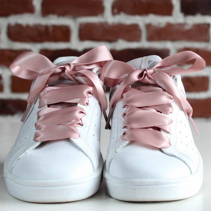 furiouslaces - Wholesale Shoelaces - Women's - Pink satin laces2