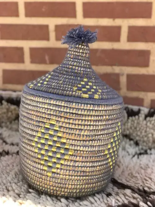 Moroccan Natural bazaar - Wholesale Basket - Berber Moroccan Basket - Vibrant Craftsmanship2
