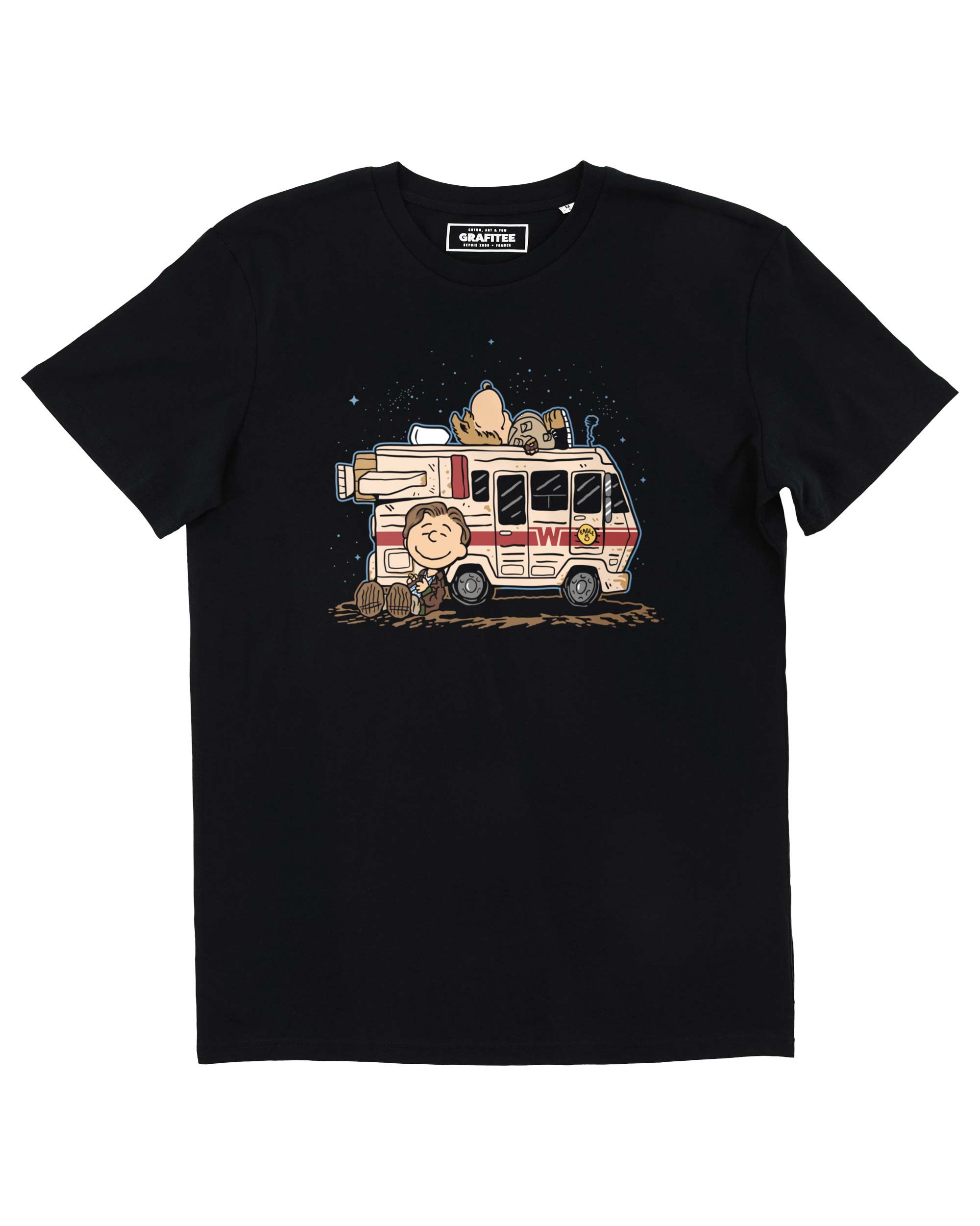 Black Spaceballs T-shirt - Spaceship Comedy T-shirt for wholesale on Faire0