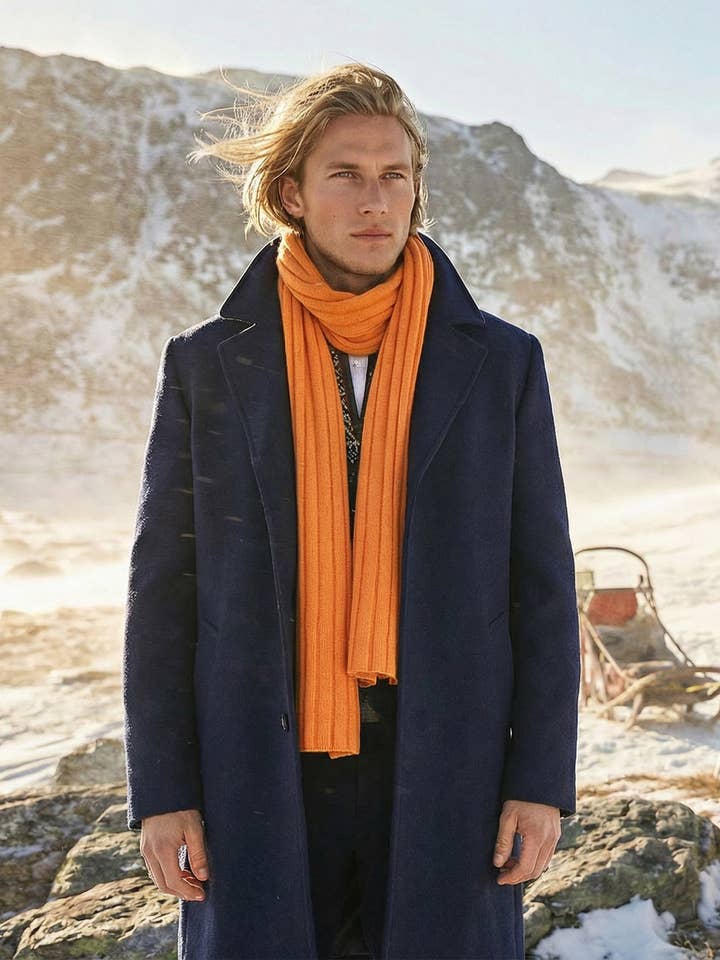 Kashmirsjaal Marrakech heren voor wholesale door EMAAL Cashmere GmbH