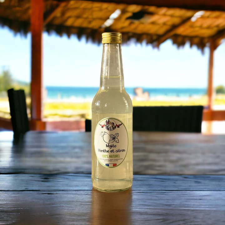 33cl - “Mojito” drink (mint and lemon) for wholesale by Mat & elo
