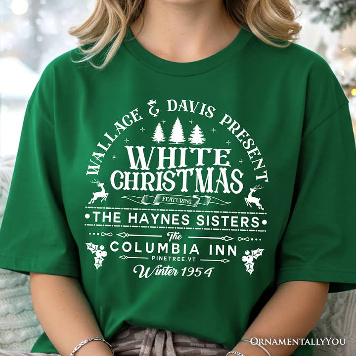 Weihnachten Film Vintage T-Shirt, Haynes-Schwestern für den Großhandel von OrnamentallyYou