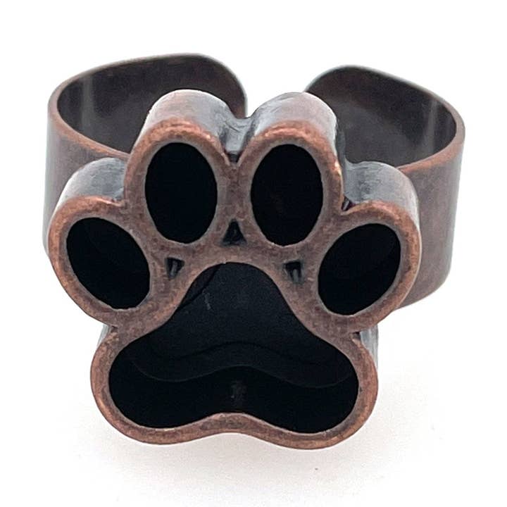 Copper Paw Deep Closed Bezel Ring for wholesale by Jewelry Made by Me