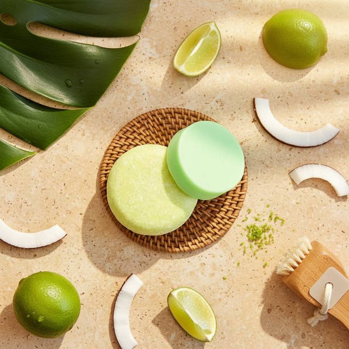 Conditioner Bar | Coconut Lime for wholesale by Vibey Soap Company