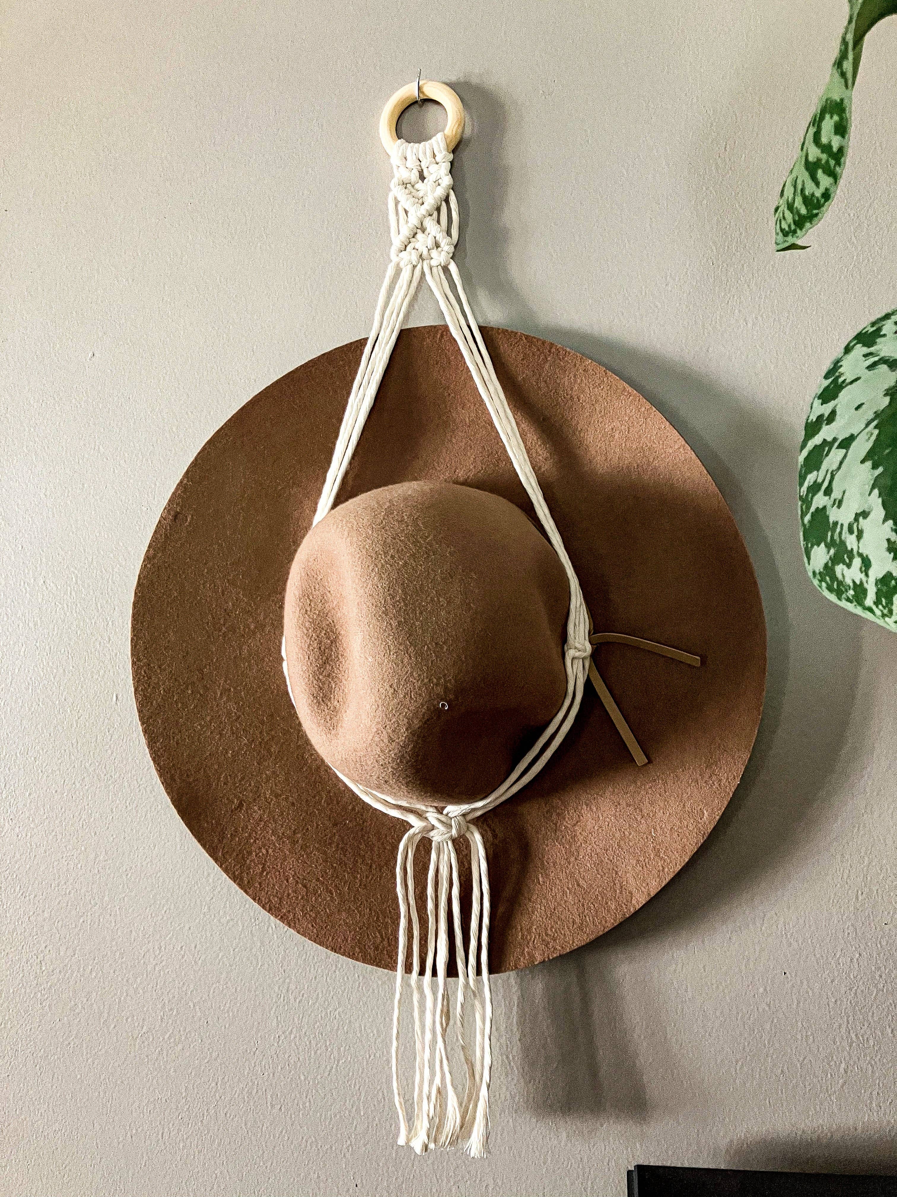 Why Knot - Wholesale Hat Rack - Cowboy Hat Hanger - Handmade Macrame Accessories3