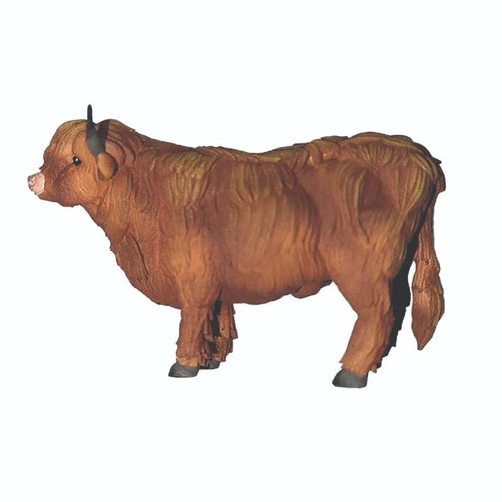 Jactal - Venta al por mayor Figura decorativa - Figura de animal bovino de las tierras altas