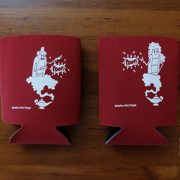 Haha Hot Dogs - Wholesale Drink Huggers & Koozies - Drink Holder - I Wish This Was A Hot Dog3