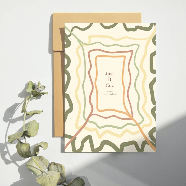 JUST B CUZ – Großhandel Liebeskarte – JUST B CUZ Du bist mein ruhiger1