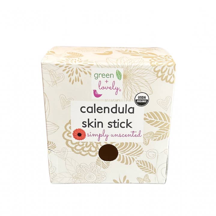 green + lovely - Wholesale Verzorgende zalf/balsem/crème - Calendula Salve Skin Stick 0.5oz - Ongeparfumeerd, biologisch4