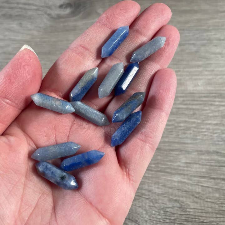 Keystone Crystals - Wholesale Spiritual Stone/Crystal - Small Gemstone Double Terminated Carved Crystal Wands11