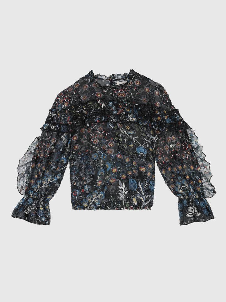 An'ge - Wholesale Blouse - Women's - SOELINA blouse folina black4