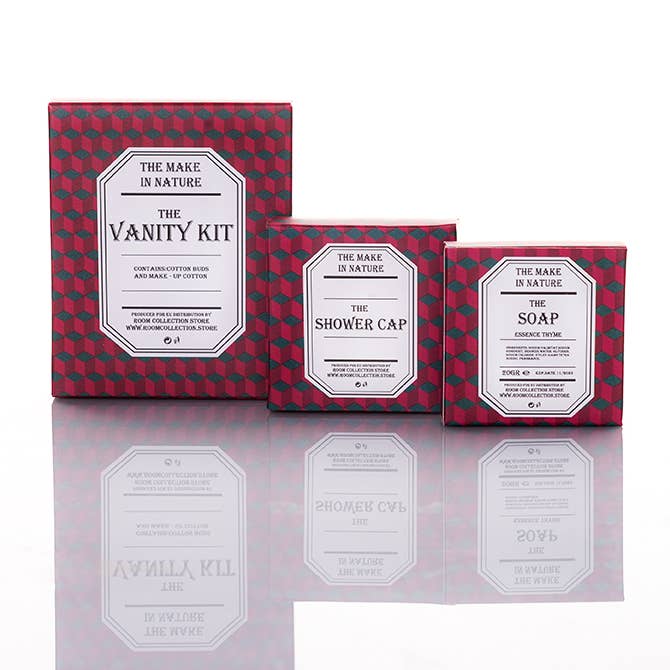 Room Collection Store - Vendita all'ingrosso Saponette - Linea Cortesia Sapone Quadrato 20 gr - THE MAKE IN NATURE