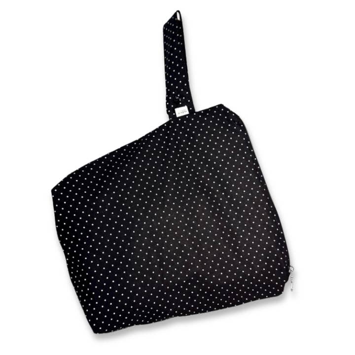 Wet Bag for baby, swimming and sports — Midnight Dots for wholesale by Neco Bags LLC